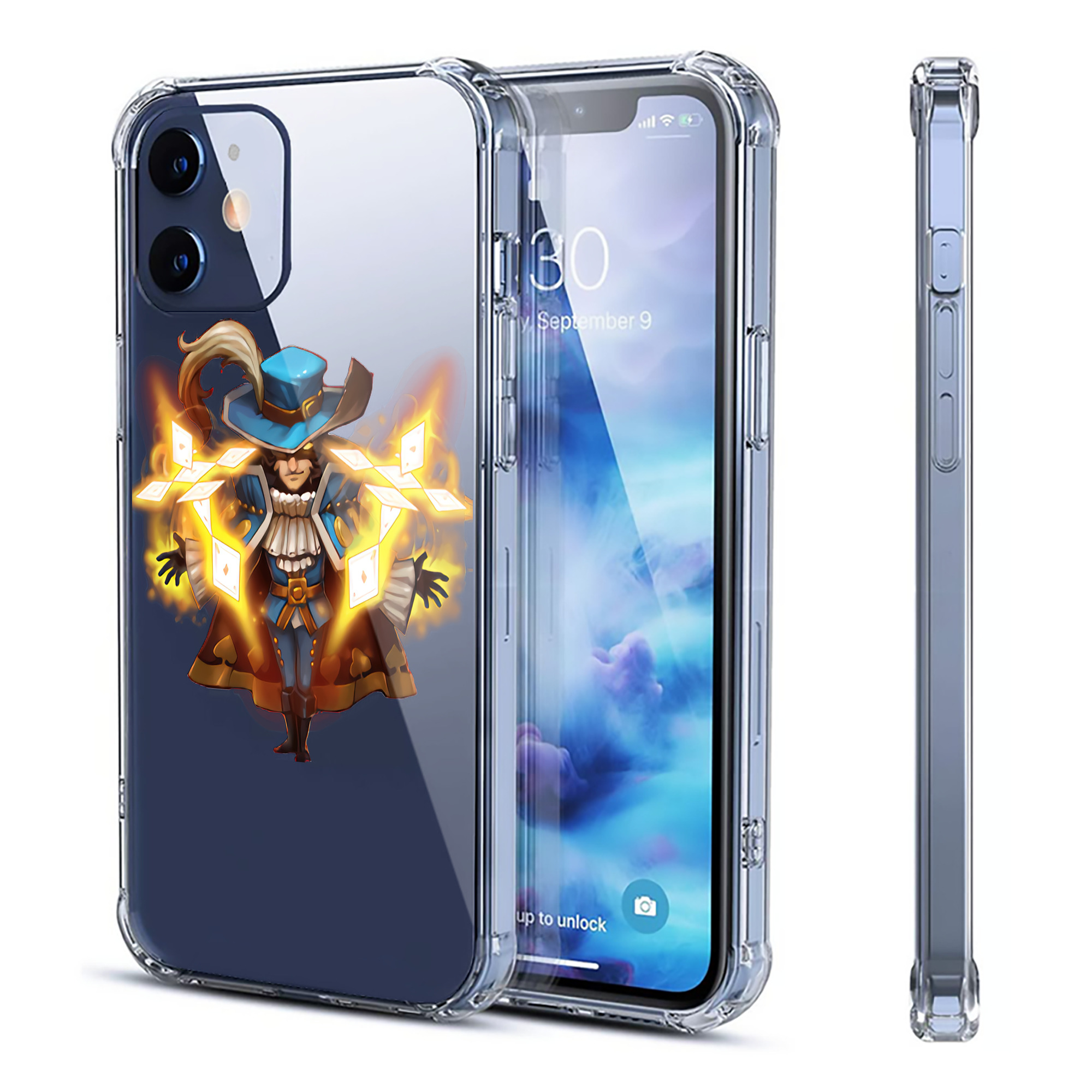 （画像用） リーグ・オブ・レジェンド League of Legends LOL 【iPhone 12シリーズ対応】透明スマホケース（クリアソフトケース）